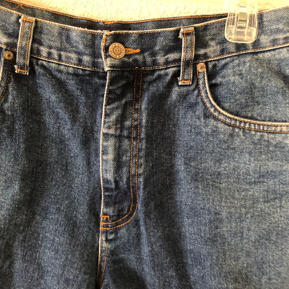 Halson Vintage 90s Baggy Mom Shorts Y2K High Waist Jean Size 10 Medium Wash - Picture 7 of 9